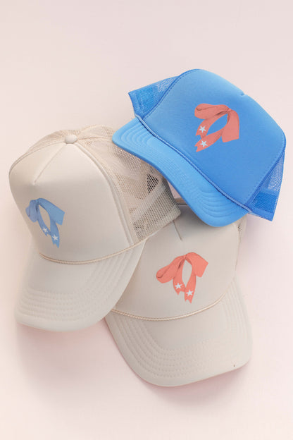 Coquette Patriotic Trucker Hat