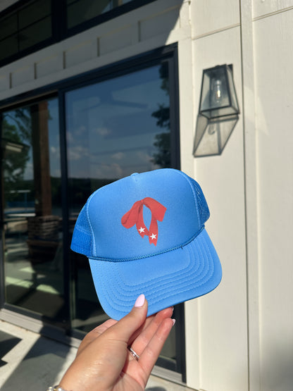 Coquette Patriotic Trucker Hat