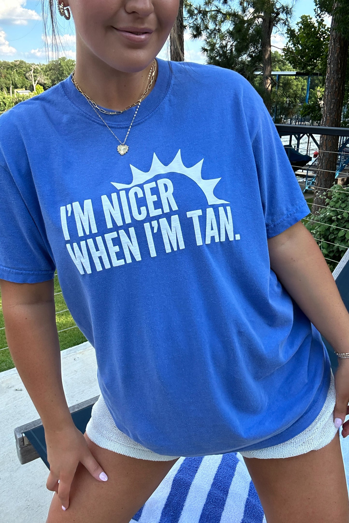 I'm Nicer When I'm Tan Tee