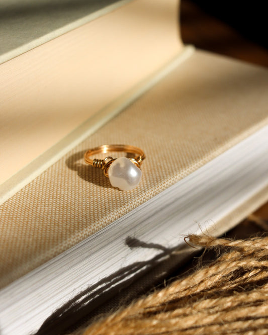 Seaside Pearl Ring