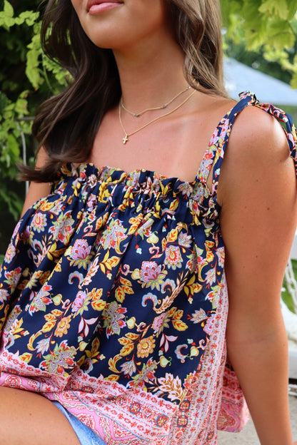 Flirty Floral Tank